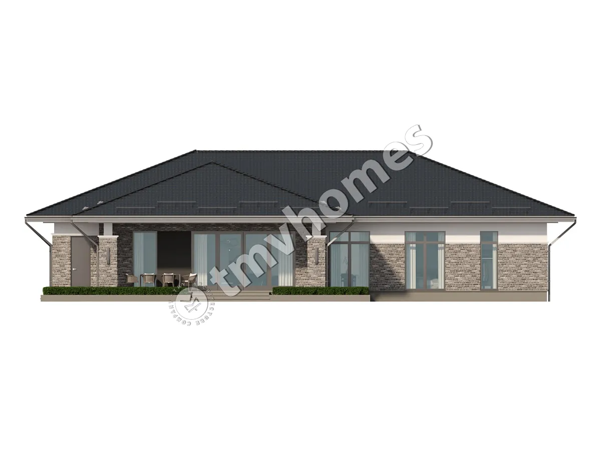 House Plan: 2299 ft², 1 Story, 3 Beds, 3 Baths, Open Floor Plan, 2-Car Garage