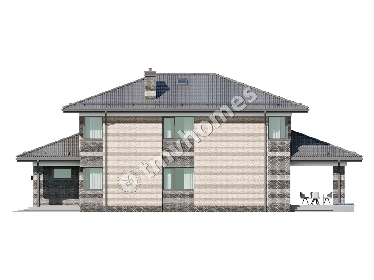 House Plan: 2162 ft², 2 Stories, 3 Beds, Home Office, 2 Baths, Open Floor Plan, 2-Car Garage
