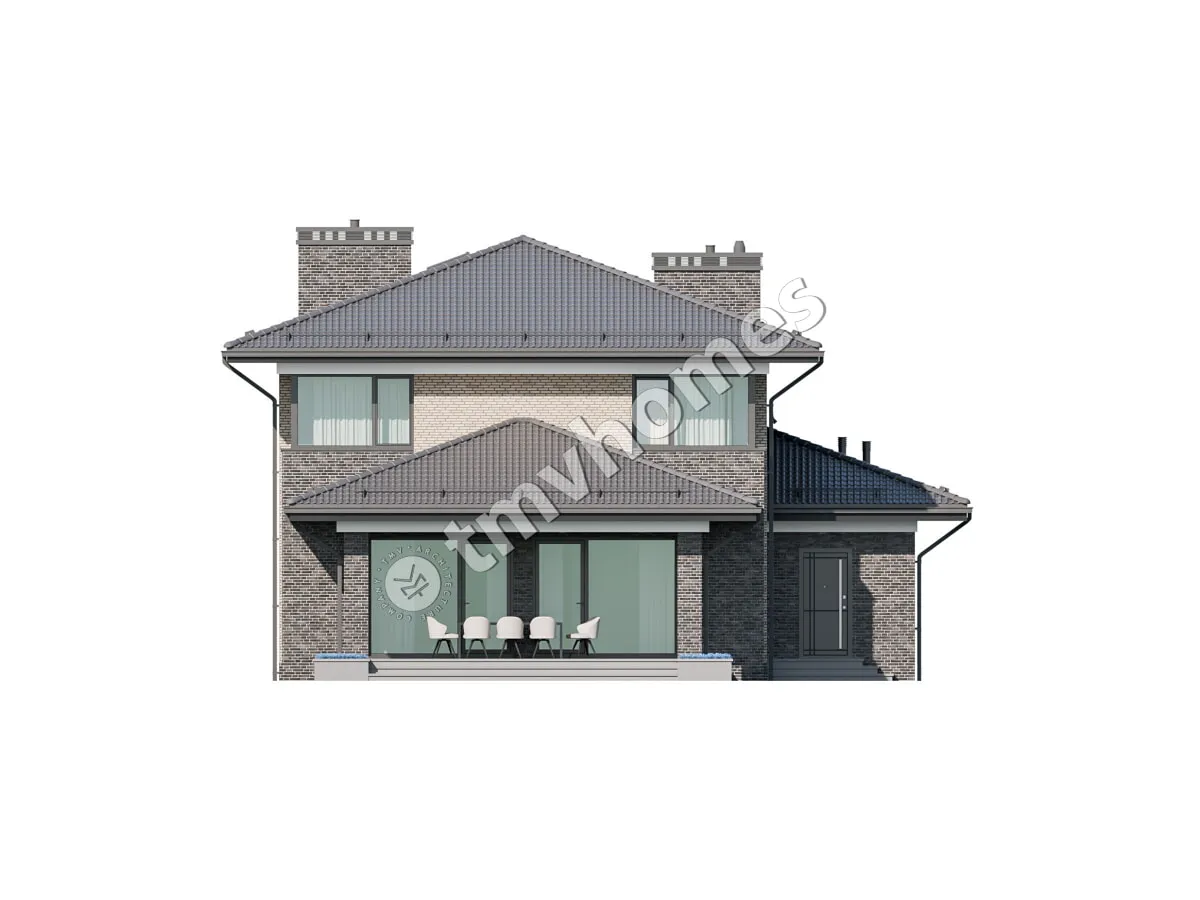 House Plan: 2162 ft², 2 Stories, 3 Beds, Home Office, 2 Baths, Open Floor Plan, 2-Car Garage