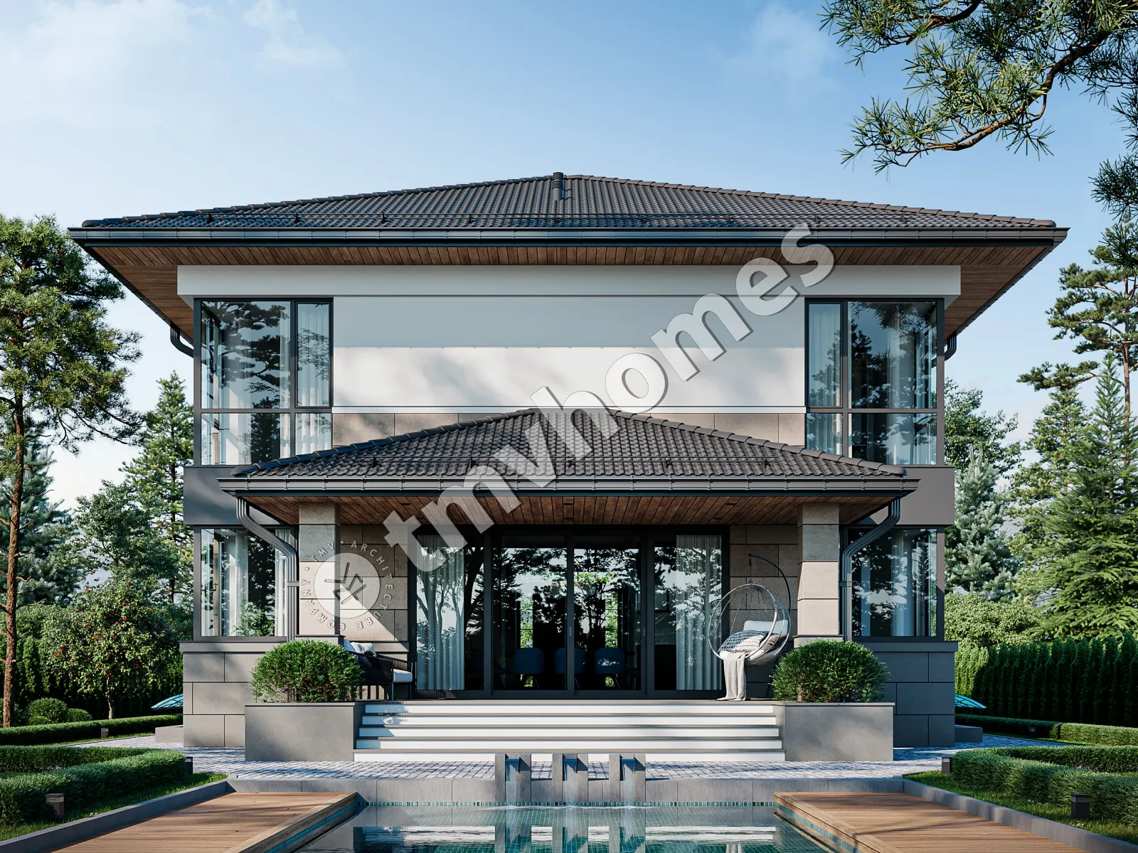 House Plan: 2482 ft², 2 Stories + Basement, 3 Beds, Home Office, 3 Baths, Open Floor Plan