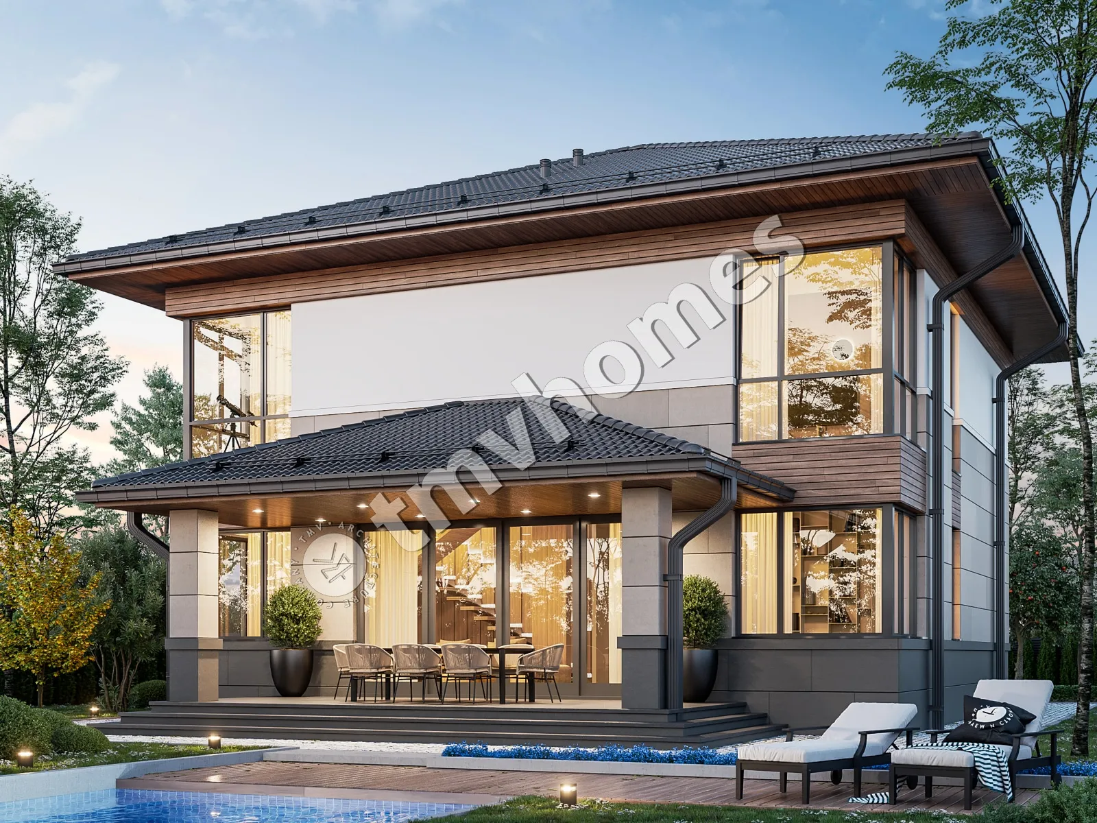 House Plan: 2481 ft², 2 Stories, 3 Beds, Home Office, 3 Baths, Open Floor Plan
