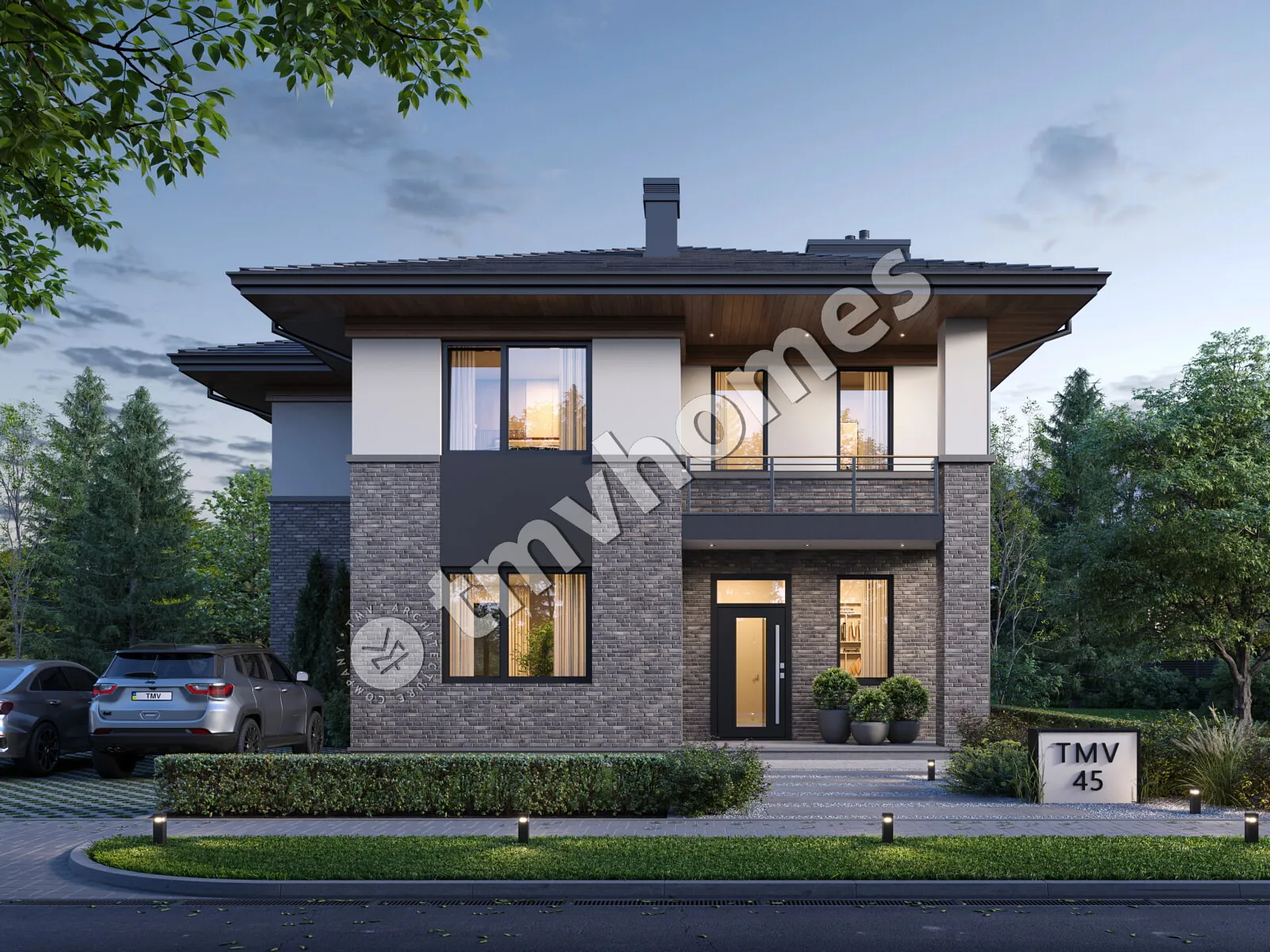 House Plan: 1886 ft², 2 Stories, 3 Beds, Home Office, 3 Baths, Open Floor Plan