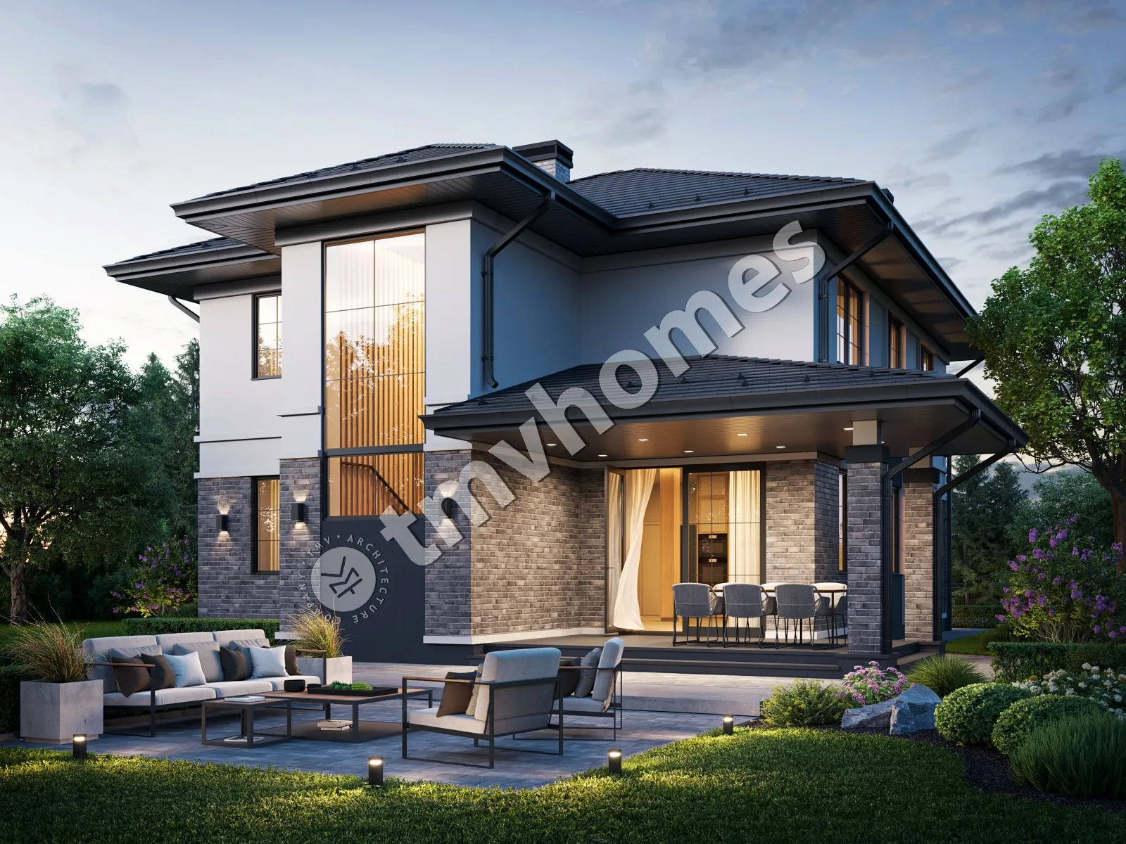 House Plan: 2206 ft², 2 Stories, 4 Beds, 3 Baths, Open Floor Plan, Carport