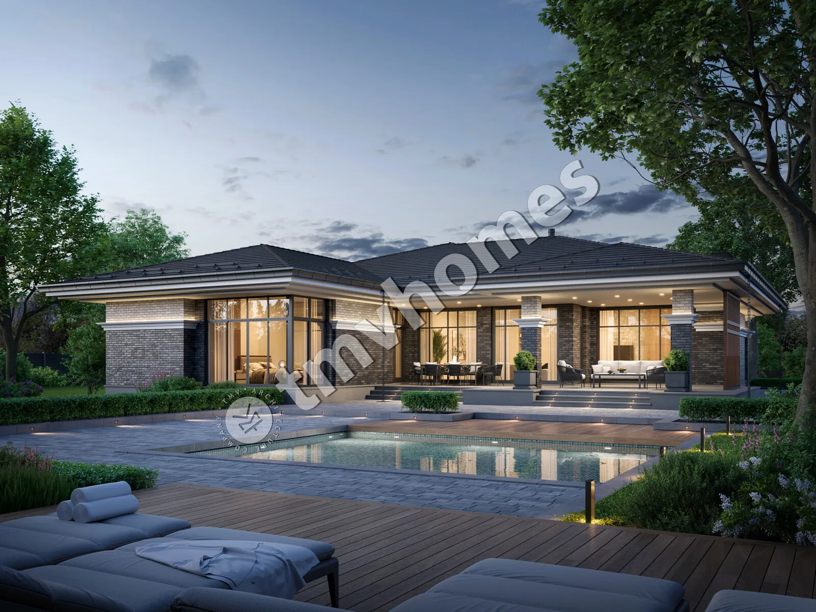 House Plan: 2254 ft², 1 Story, 3 Beds, 3 Baths, Open Floor Plan, Carport