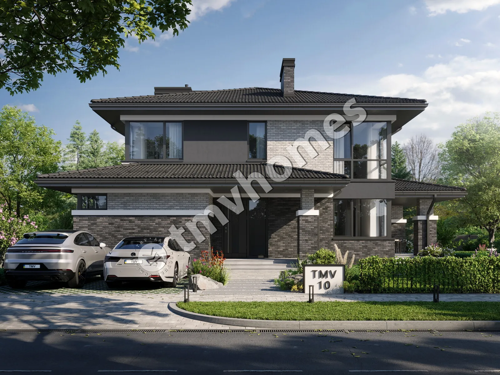 House Plan: 2698 ft², 2 Stories + Basement, 4 Beds, 3 Baths, Open Floor Plan