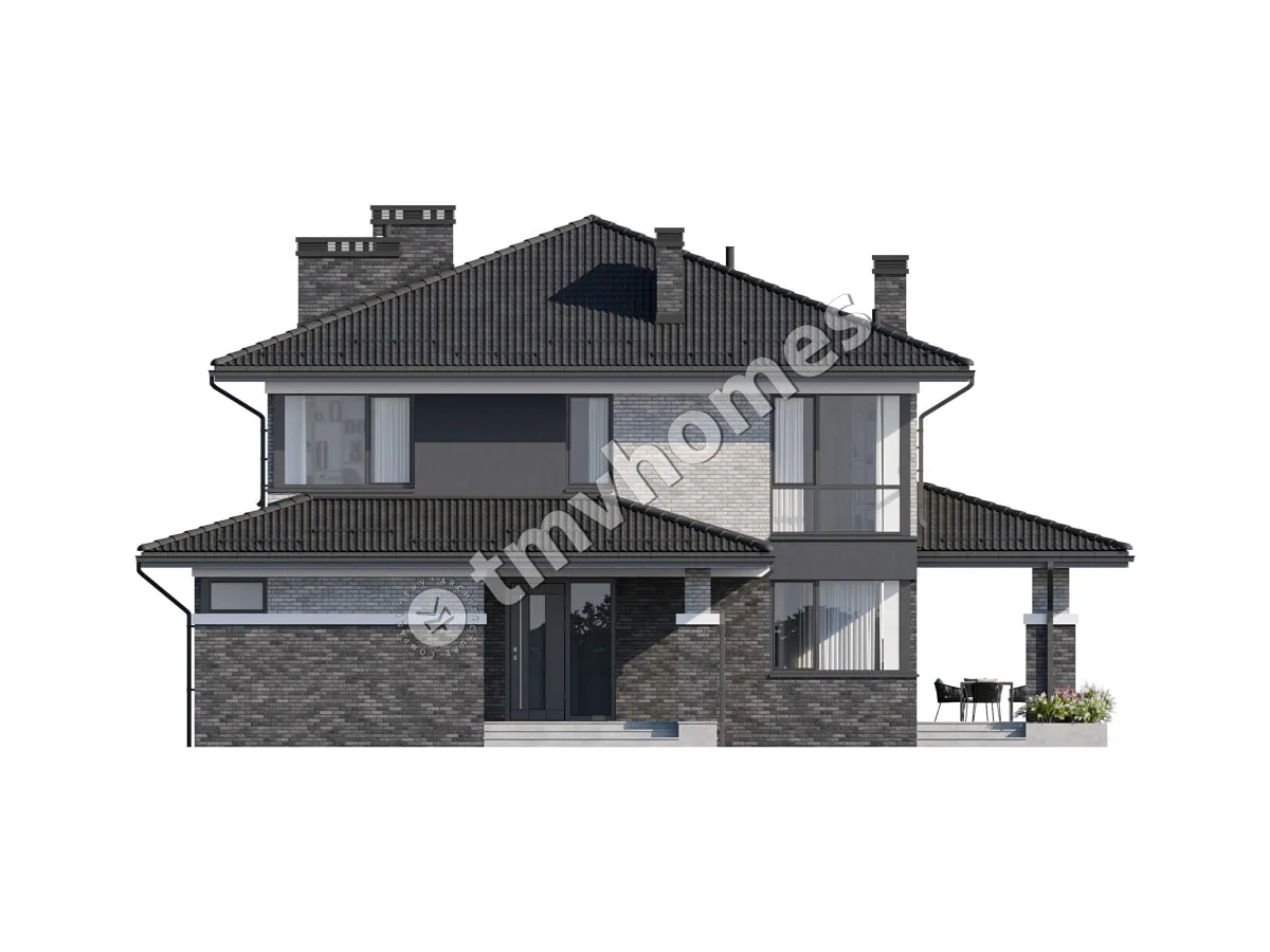 House Plan: 2698 ft², 2 Stories + Basement, 4 Beds, 3 Baths, Open Floor Plan