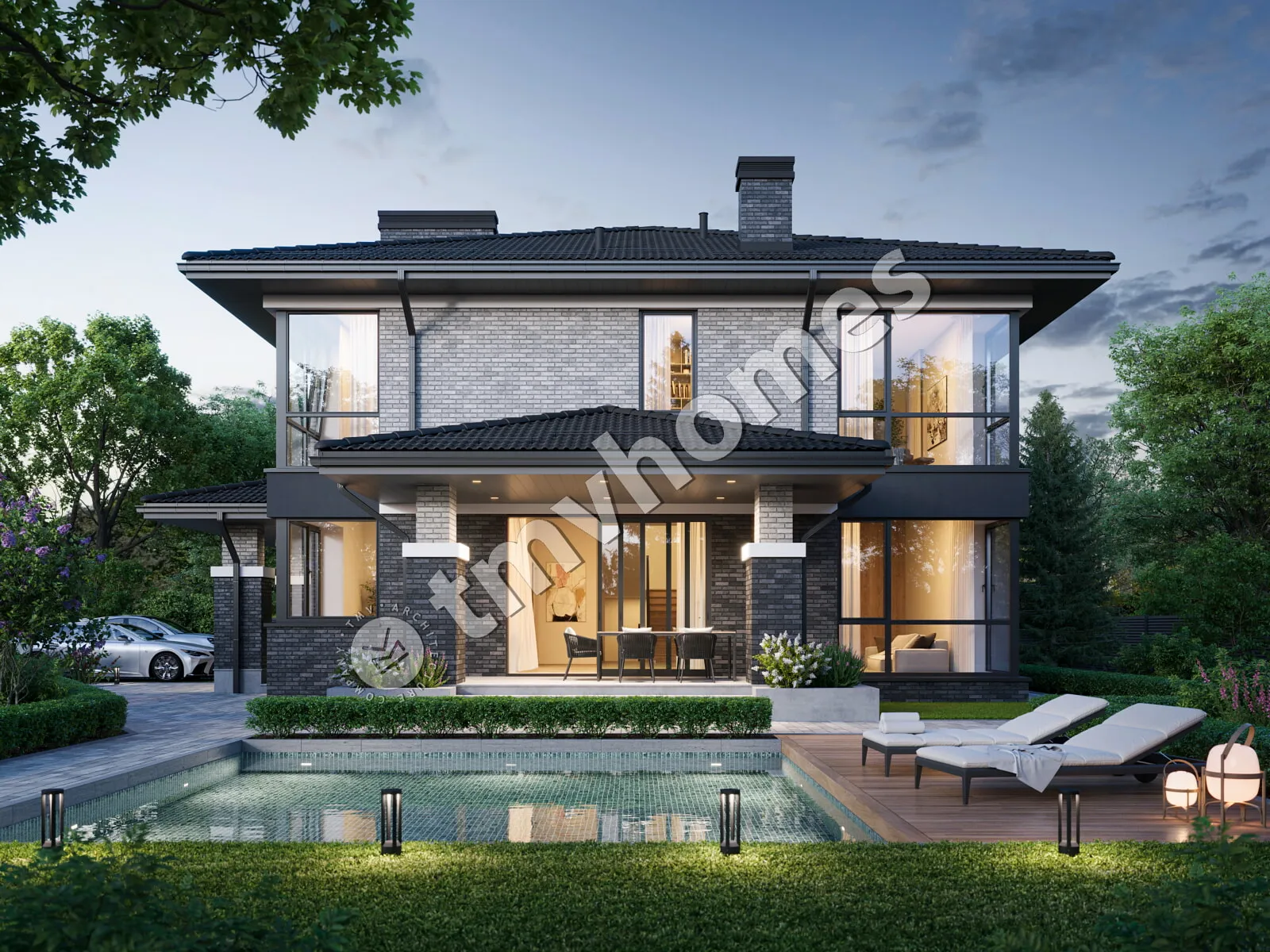 House Plan: 2698 ft², 2 Stories, 4 Beds, 3 Baths, Open Floor Plan