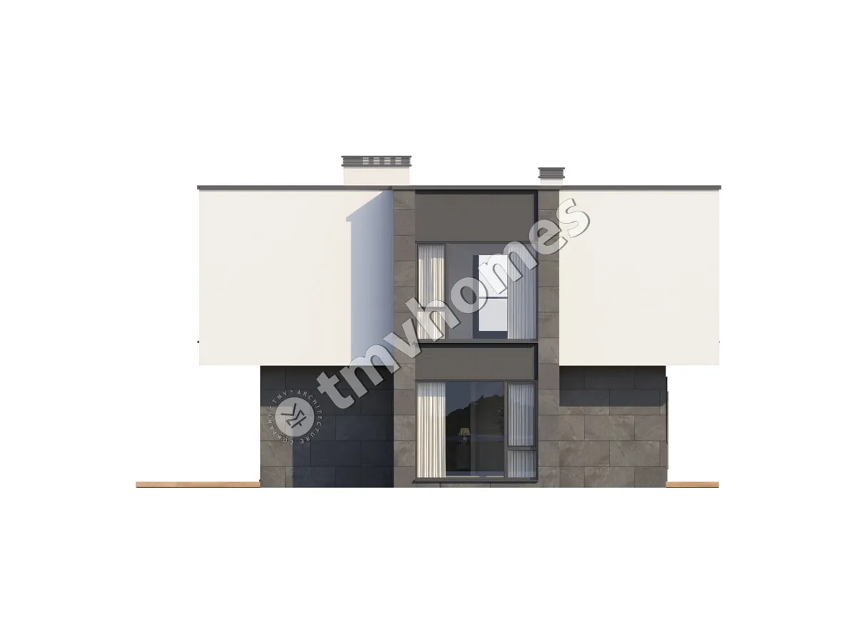 House Plan: 1970 ft², 2 Stories, 3 Beds, 2.5 Baths, Open Floor Plan, 1-Car Garage