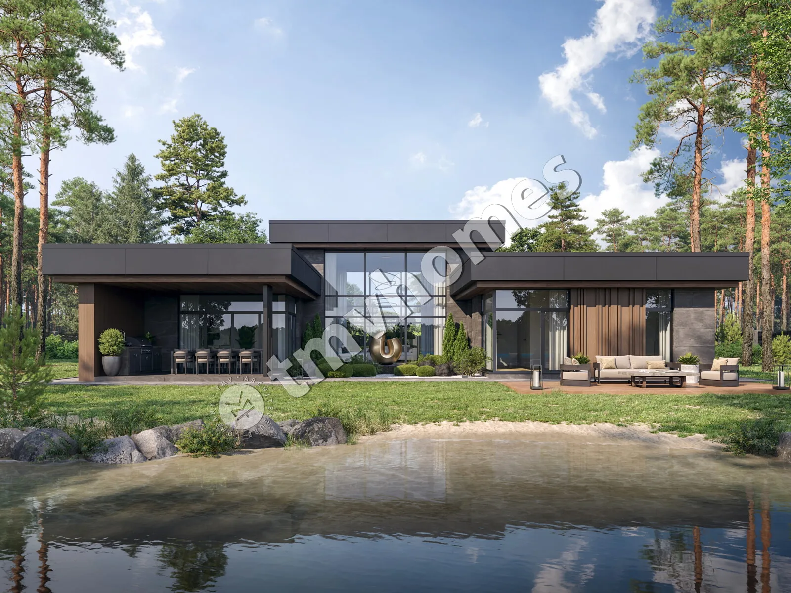 House Plan: 2633 ft², 1 Story, 3 Beds, Home Office, 3 Baths, Open Floor Plan, Carport