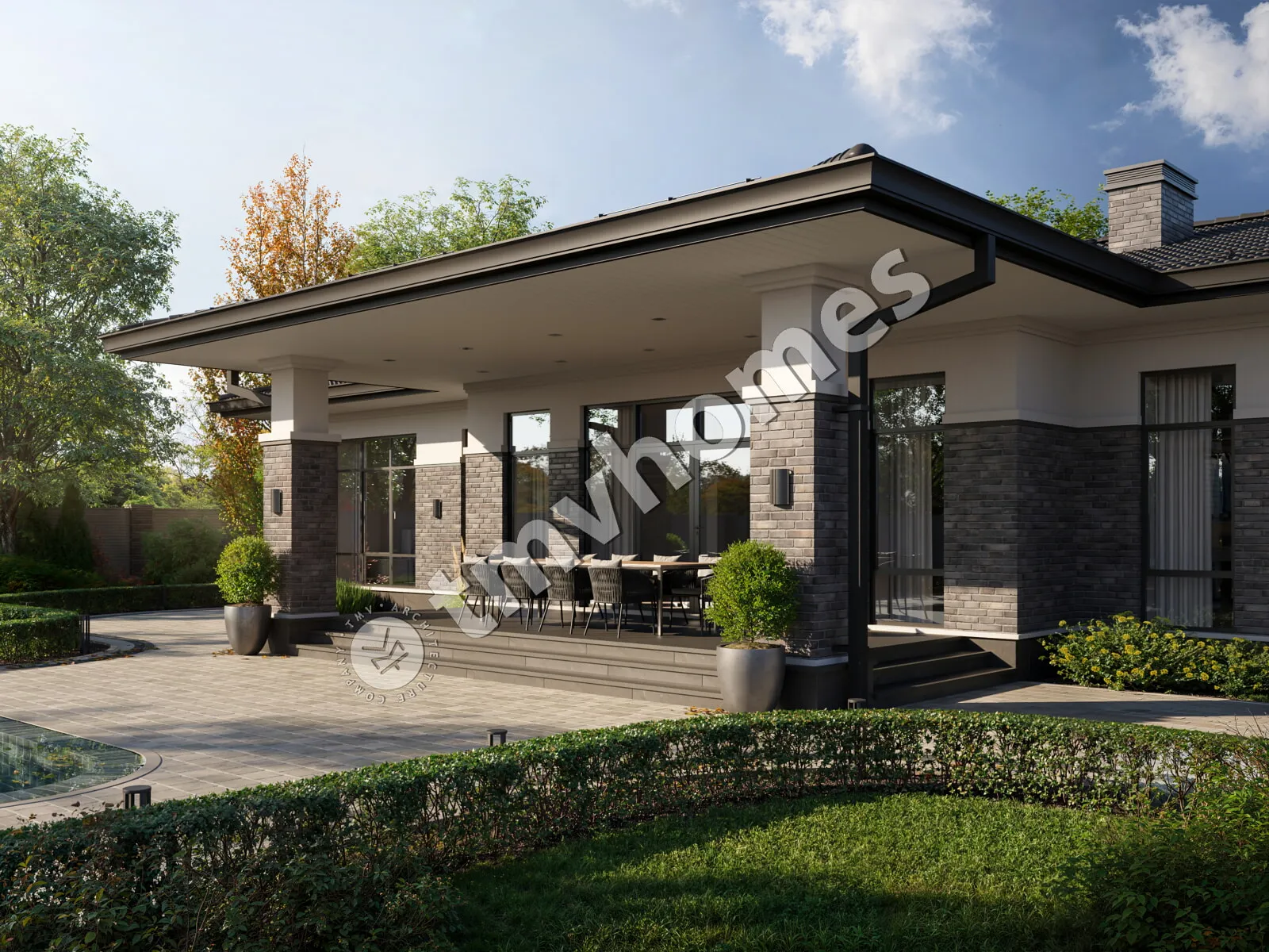 House Plan: 2277 ft², 1 Story, 3 Beds, Home Office, 3 Baths, Open Floor Plan