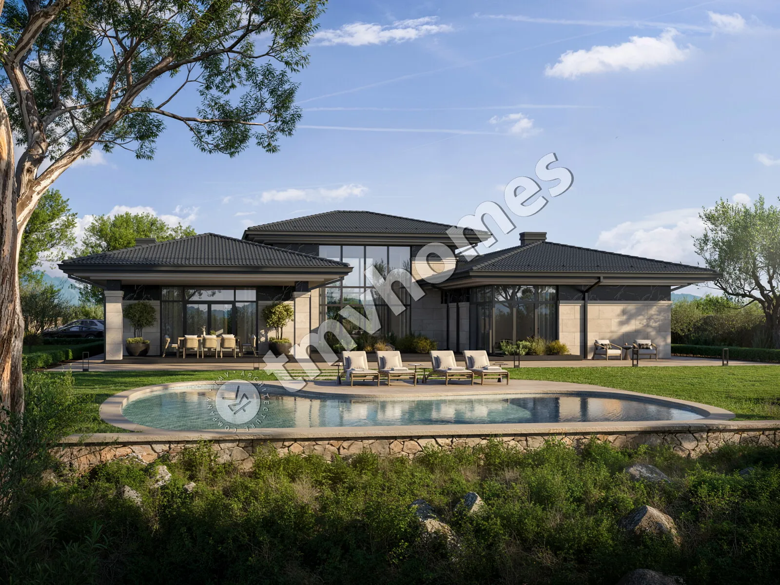 House Plan: 2408 ft², 1 Story, 3 Beds, 3 Baths, Carport