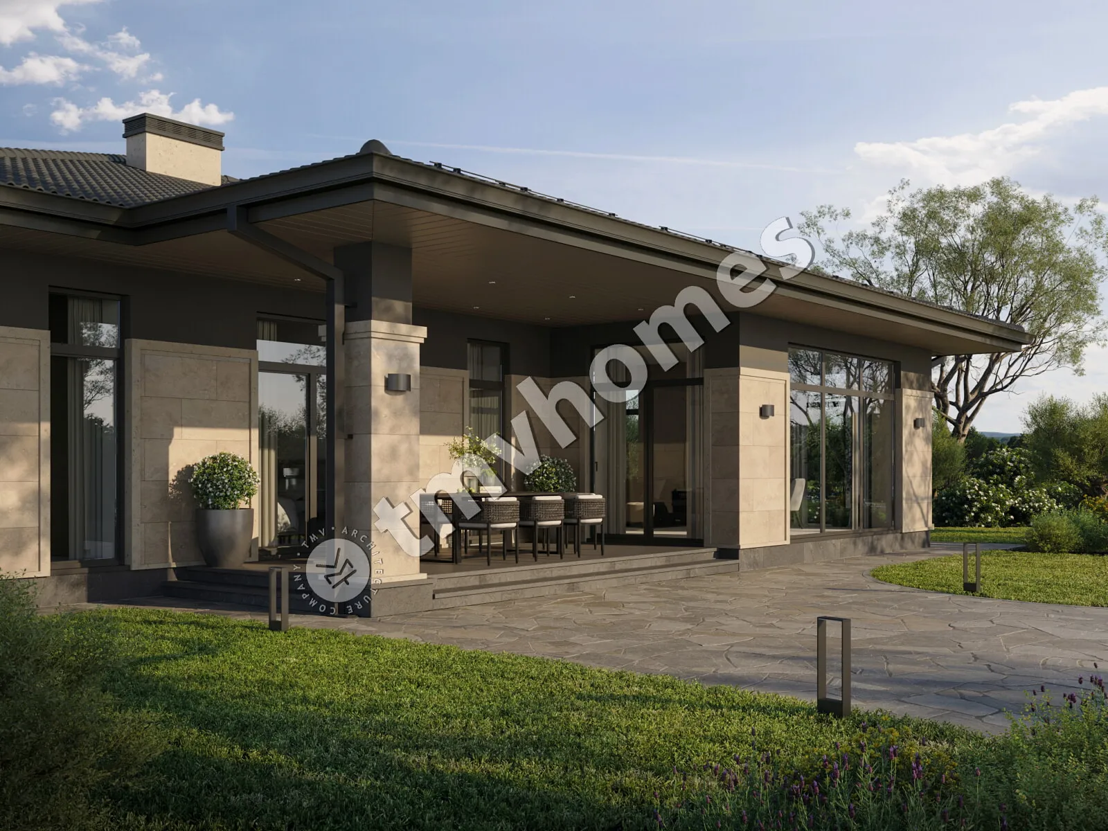 House Plan: 1800 ft², 1 Story, 3 Beds, 2 Baths, Open Floor Plan, 1-Car Garage