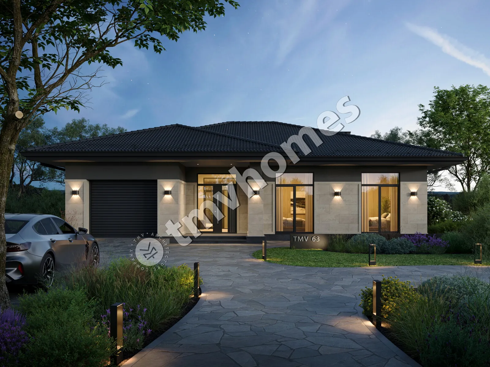 House Plan: 1800 ft², 1 Story, 3 Beds, 2 Baths, Open Floor Plan, 1-Car Garage