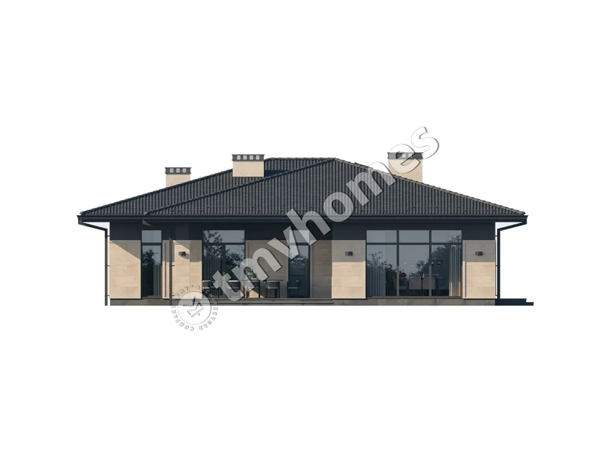 House Plan: 1800 ft², 1 Story, 3 Beds, 2 Baths, Open Floor Plan, 1-Car Garage