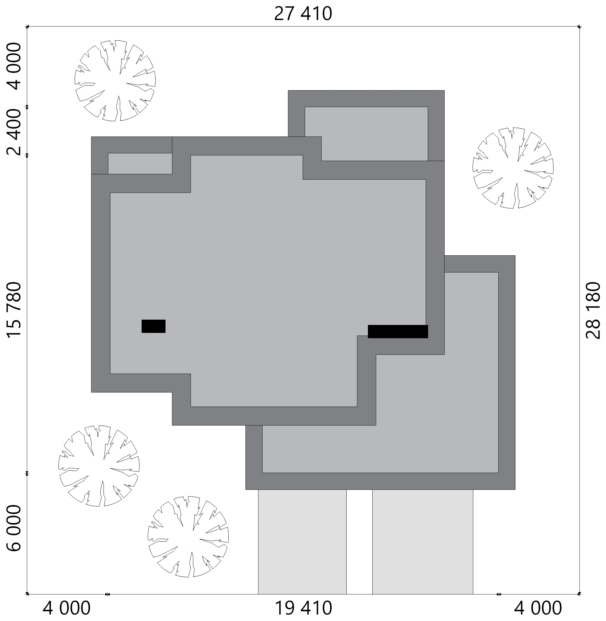 House Plan: 2628 ft², 2 Stories, 4 Beds, 4 Baths, Open Floor Plan, 2-Car Garage