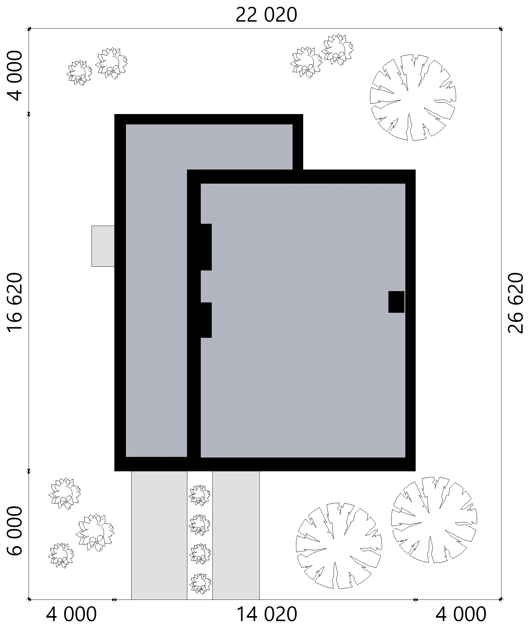 House Plan: 2260 ft², 2 Stories, 4 Beds, 3 Baths, Open Floor Plan, 1-Car Garage