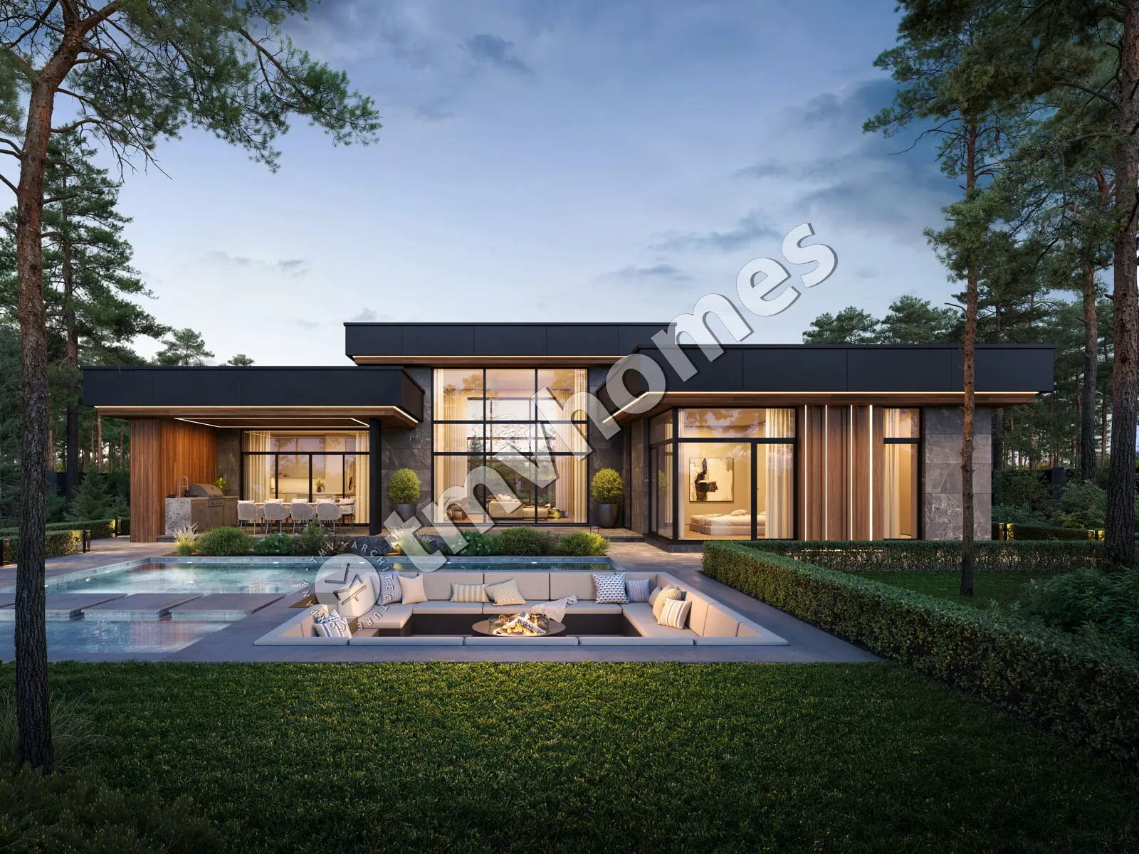 House Plan: 2231 ft², 1 Story, 3 Beds, Home Office, 3 Baths, Open Floor Plan, Carport