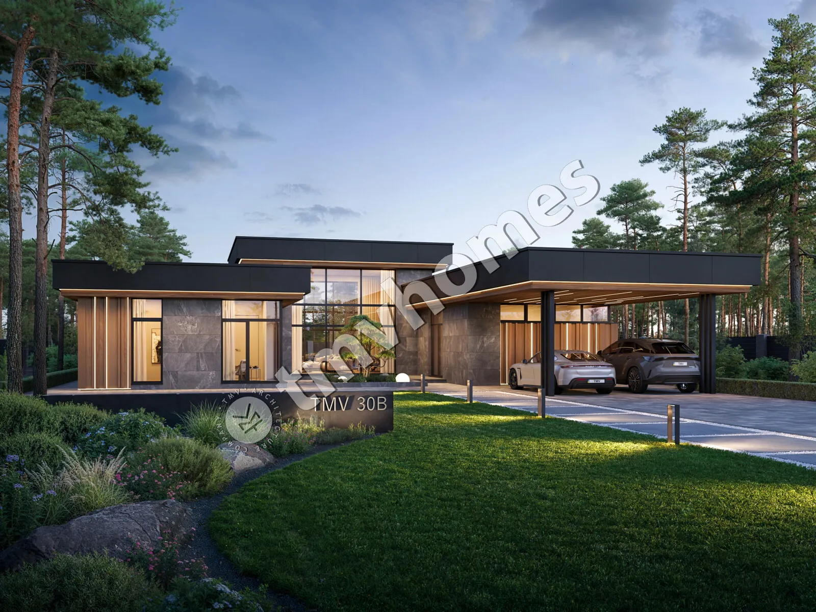 House Plan: 2231 ft², 1 Story, 3 Beds, Home Office, 3 Baths, Open Floor Plan, Carport