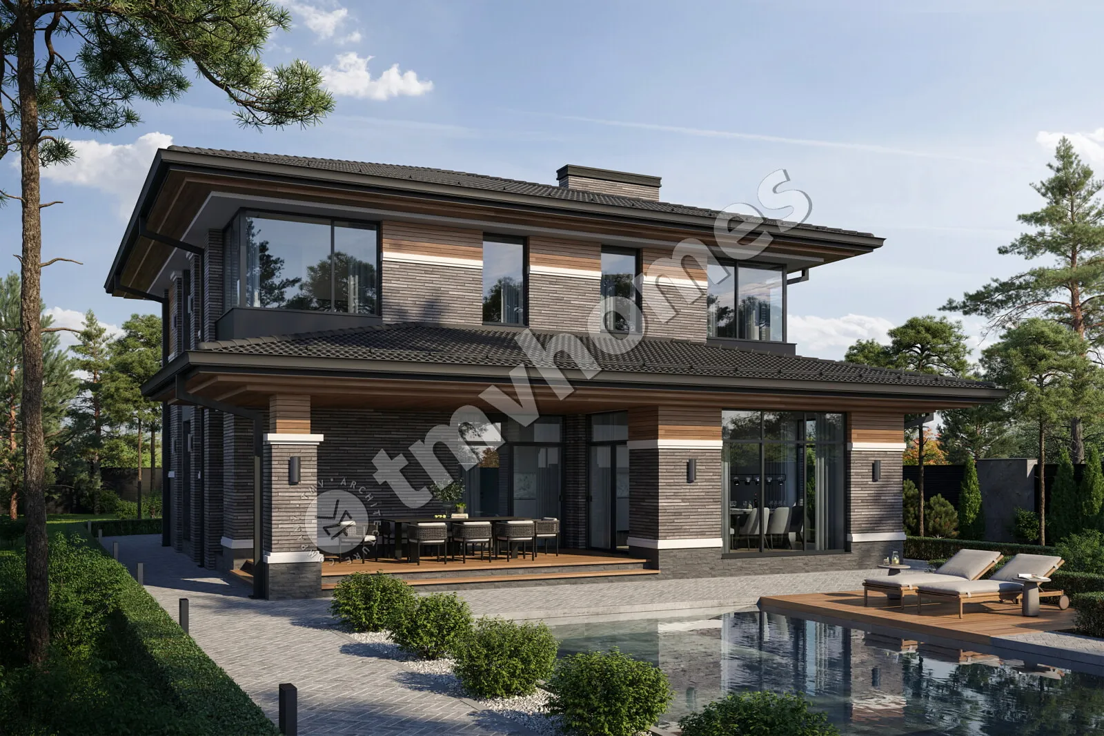 House Plan: 2644 ft², 2 Stories, 4 Beds, 3 Baths, Open Floor Plan