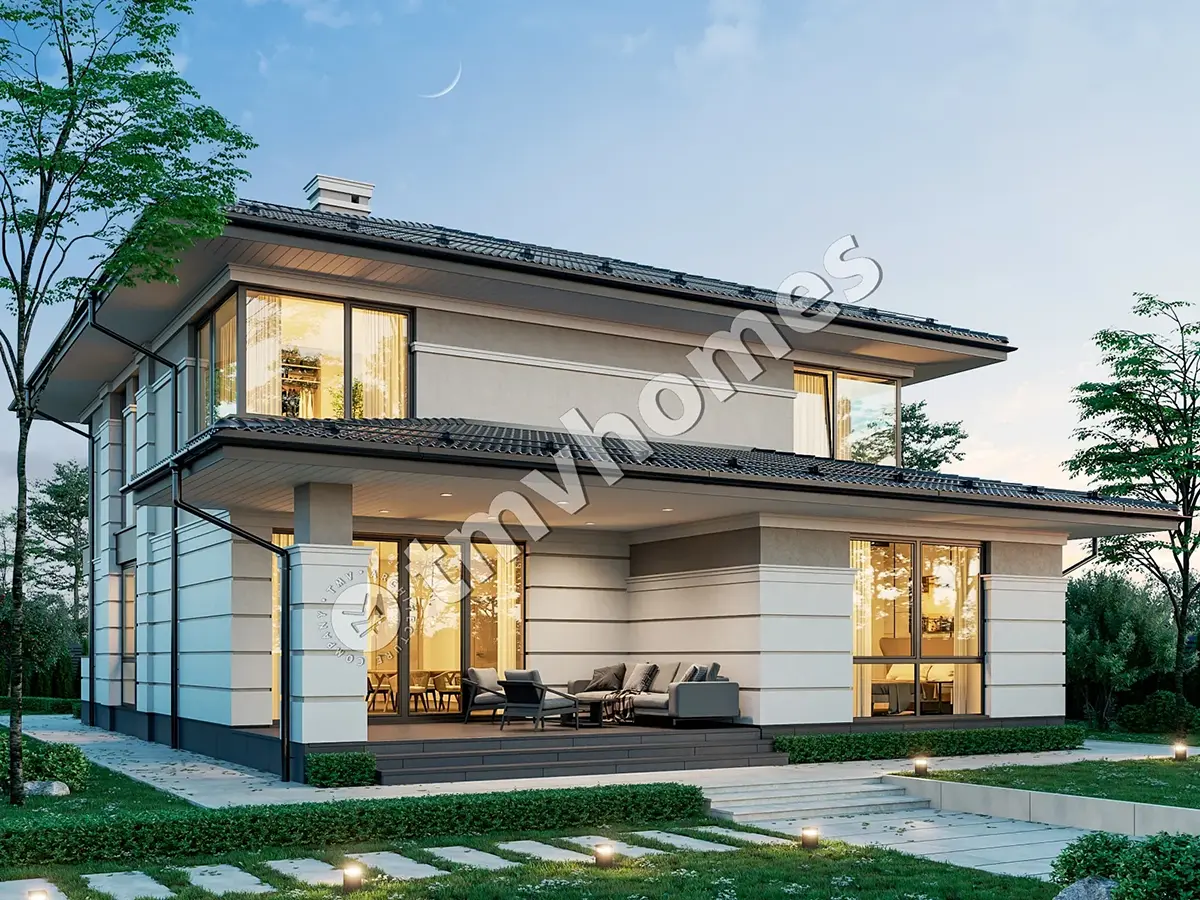 House Plan: 2760 ft², 2 Stories, 4 Beds, Home Office, 3 Baths, Open Floor Plan