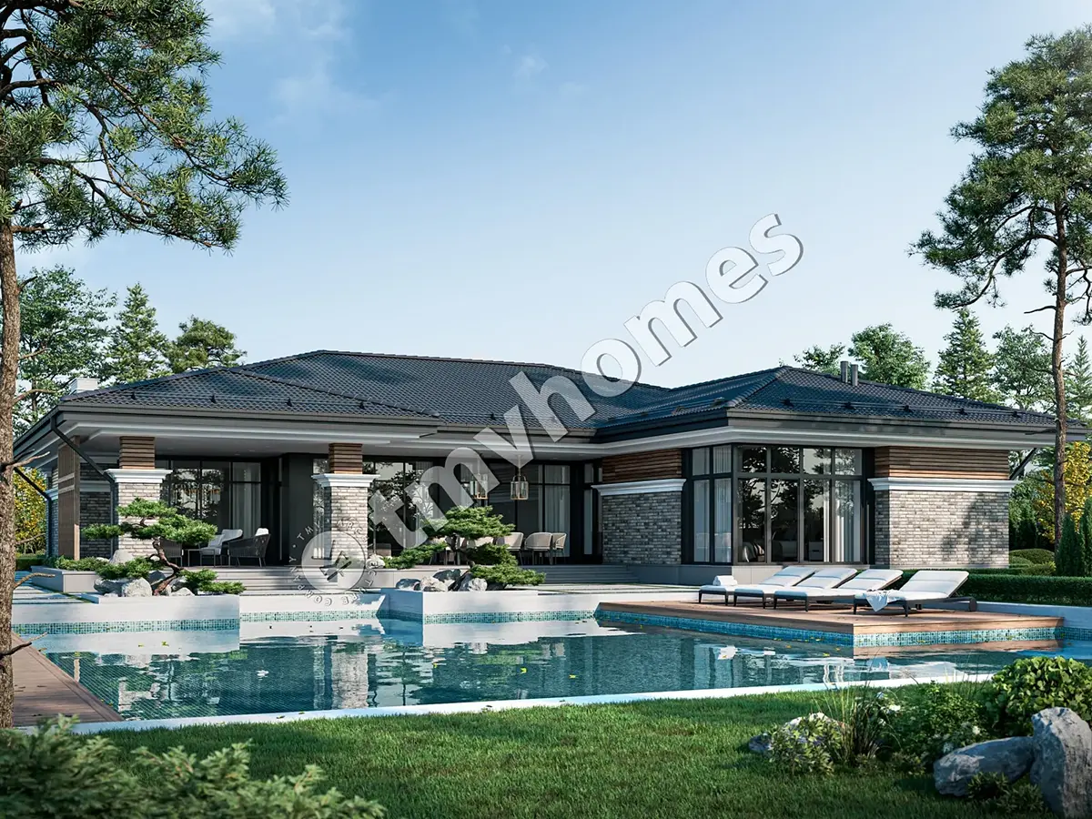 House Plan: 2330 ft², 1 Story, 3 Beds, 3 Baths, Open Floor Plan, Carport