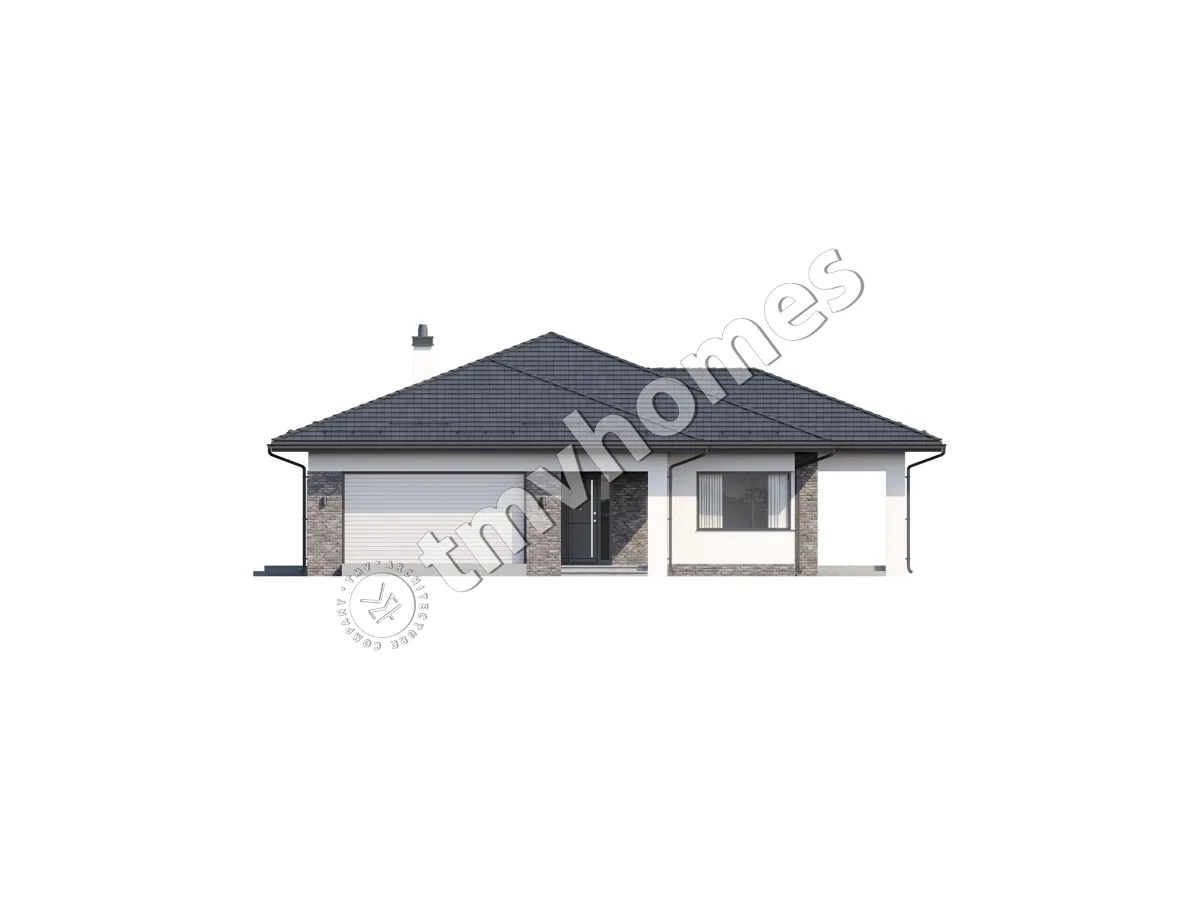 House Plan: 2139 ft², 1 Story + Basement, 4 Beds, 3 Baths, Open Floor Plan, 2-Car Garage