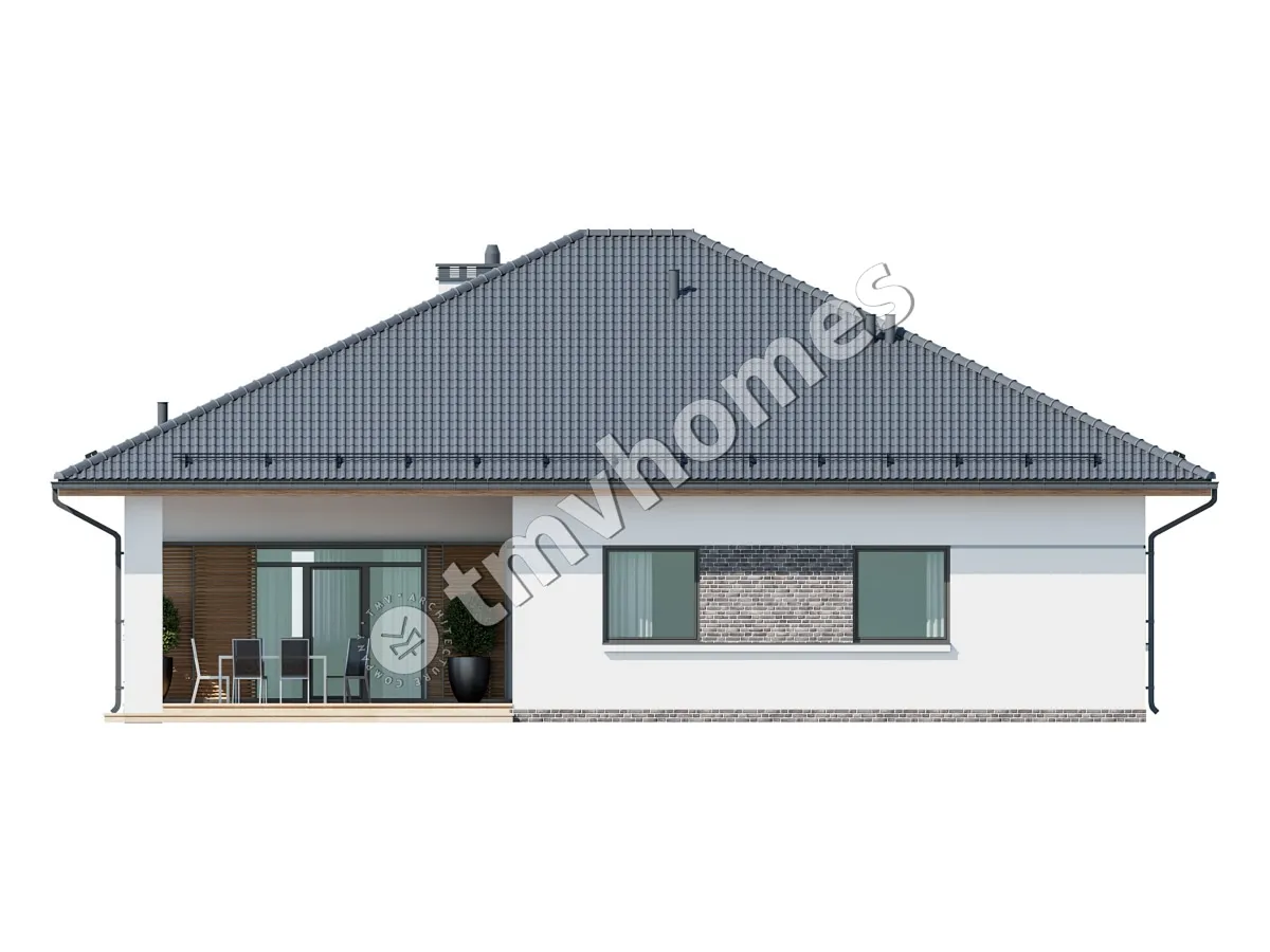 House Plan: 1718 ft², 1 Story, 3 Beds, 2 Baths, Open Floor Plan