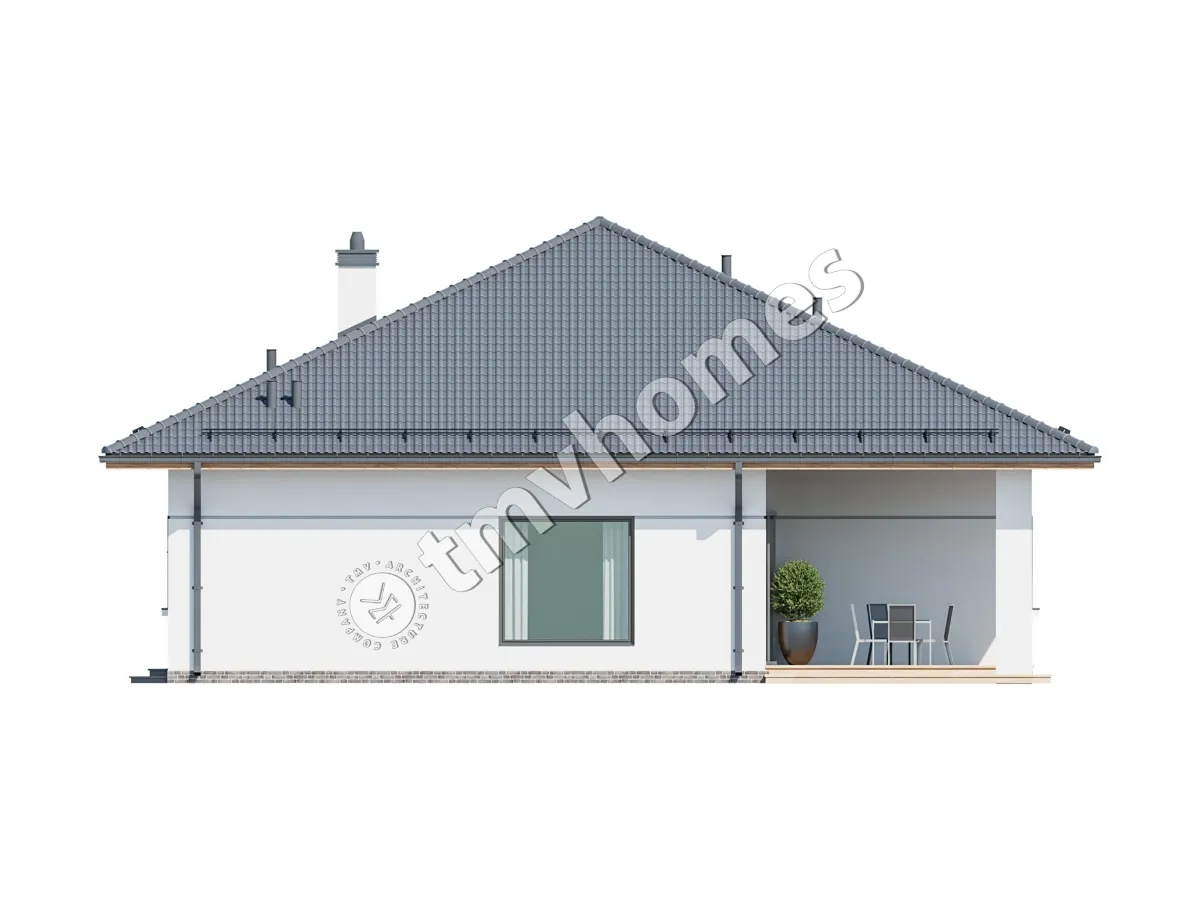 House Plan: 1718 ft², 1 Story, 3 Beds, 2 Baths, Open Floor Plan