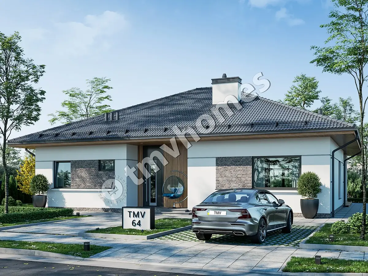 House Plan: 1718 ft², 1 Story, 3 Beds, 2 Baths, Open Floor Plan