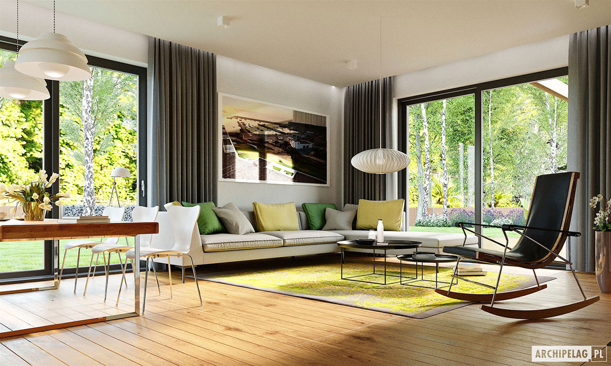 3-Bedroom, 1600 Sq Ft House Plan with Main Floor Home Office