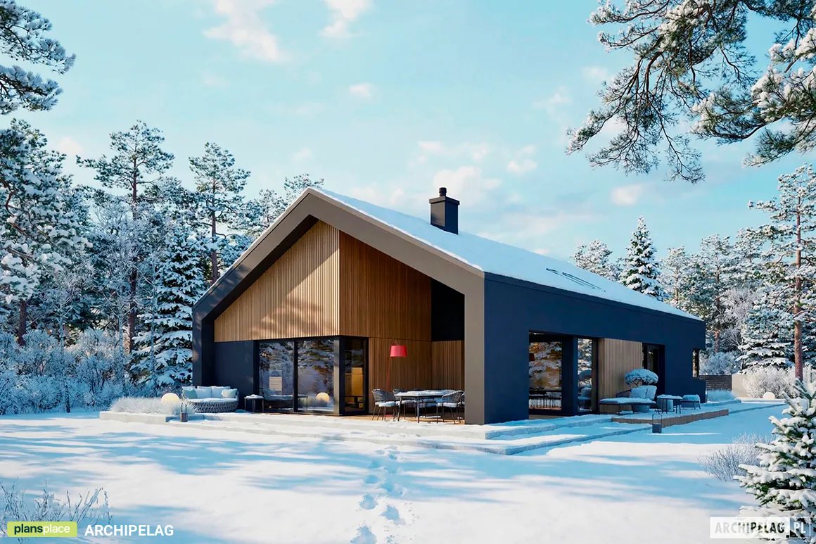 House Plan: 1523 ft², 1 Story, 3 Beds, Home Office, 2 Baths ()