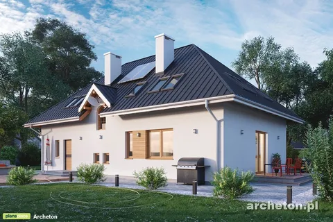 Main Images 1 – House Plan with 5 Beds and Home Office Upstairs