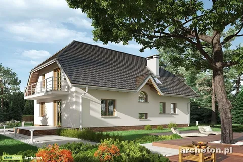 Main Images 1 – Traditional House Plan with Gambrel Roof