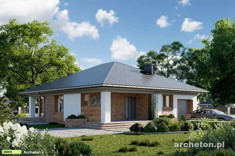 Main Images 1 – 1-Story House Plan with 4 Bedrooms and Laundry