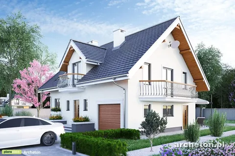 Main Images 1 – 1500 Sq Ft House Plan with 4 Bedrooms Upstairs