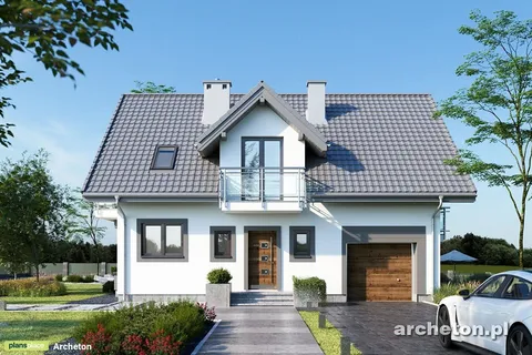 Main Images 1 – 5-Bedroom 3-Bath House Plan with 1-Car Garage