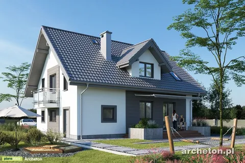 Main Images 1 – 5-Bedroom 3-Bath House Plan with 1-Car Garage