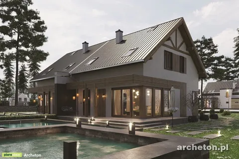 Main Images 1 – House Plan for Two Families with Garage