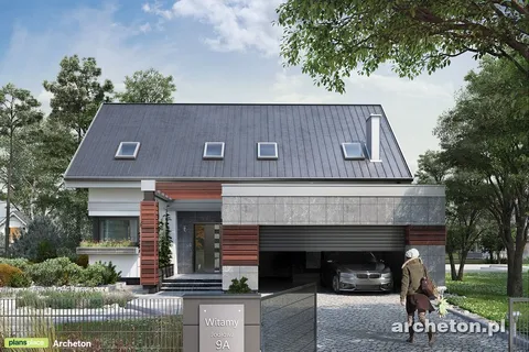 Main Images 1 – 1800 Sq Ft House Plan with Skylight Windows