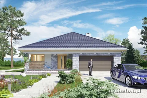 Main Images 1 – One Level Home Plan with Large Family Room