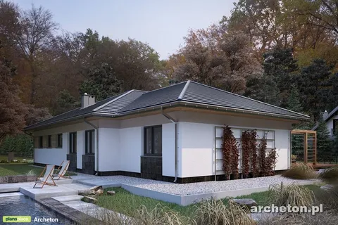 Main Images 1 – 1700 Sq Ft House Plan with Large Kitchen