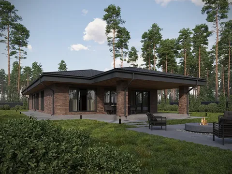 Main Images 3 – 1-Story House Plan 1730 ft², 3 Beds — 32395R