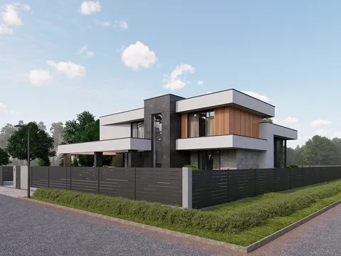 Main Images 4 – 2-Story House Plan 3157 ft², 4 Beds — 81312R
