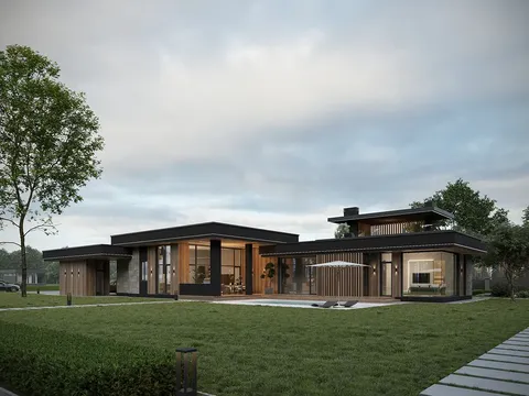 Main Images 4 – 1-Story House Plan 2655 ft², 4 Beds — 29683R