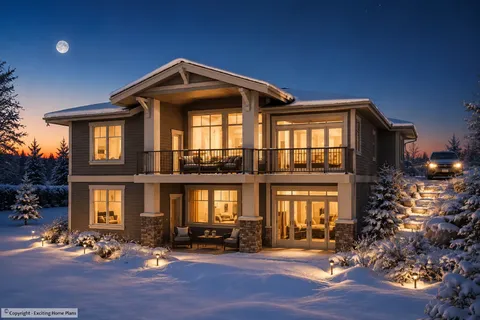 Main Images 4 – 1-Story House Plan 1675 ft², 3 Beds — 26650R