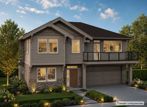 Main Images 4 – 2-Story House Plan 2238 ft², 4 Beds — 28680R