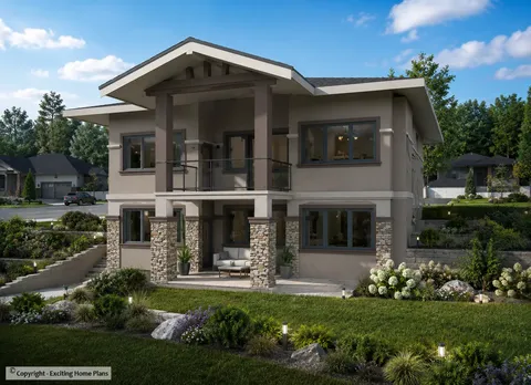Main Images 4 – 1-Story House Plan 1700 ft², 5 Beds — 97577R
