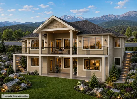 Main Images 5 – 1-Story House Plan 1745 ft², 3 Beds — 22746R
