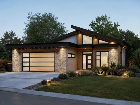 Main Images 3 – 1-Story House Plan 1669 ft², 5 Beds — 57108R