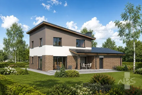 Main Images 4 – 2-Story House Plan 1660 ft², 3 Beds — 82008R